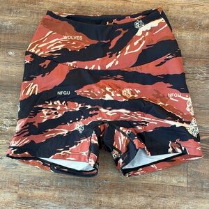 Tiger Pattern Darc Sport Gym Shorts